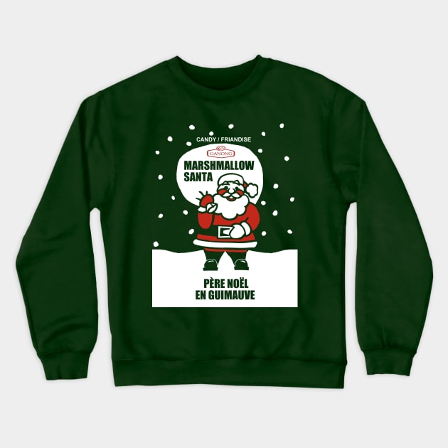 Marshmallow Santa Crewneck Sweatshirt by colecraft